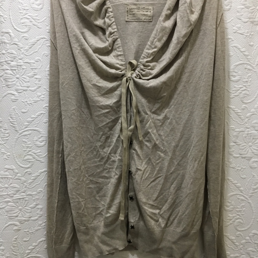 All Saints cardigan hoodie